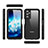 Funda Impermeable Bumper Silicona y Plastico Waterproof Carcasa 360 Grados para Samsung Galaxy A25 5G Negro