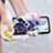Funda Impermeable Bumper Silicona y Plastico Waterproof Carcasa 360 Grados para Samsung Galaxy F12 Negro