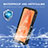 Funda Impermeable Bumper Silicona y Plastico Waterproof Carcasa 360 Grados para Samsung Galaxy M32 5G Negro