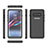 Funda Impermeable Bumper Silicona y Plastico Waterproof Carcasa 360 Grados para Samsung Galaxy S10 Negro