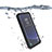 Funda Impermeable Bumper Silicona y Plastico Waterproof Carcasa 360 Grados para Samsung Galaxy S10 Plus Negro