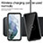 Funda Impermeable Bumper Silicona y Plastico Waterproof Carcasa 360 Grados para Samsung Galaxy S21 Plus 5G