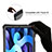 Funda Impermeable Bumper Silicona y Plastico Waterproof Carcasa 360 Grados W01 para Apple iPad Air 4 10.9 (2020) Negro