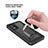 Funda Impermeable Bumper Silicona y Plastico Waterproof Carcasa 360 Grados W01 para Samsung Galaxy Note 20 5G Negro