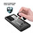 Funda Impermeable Bumper Silicona y Plastico Waterproof Carcasa 360 Grados W01 para Samsung Galaxy Note 20 Ultra 5G Negro