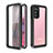 Funda Impermeable Bumper Silicona y Plastico Waterproof Carcasa 360 Grados W01 para Samsung Galaxy S20 FE (2022) 5G Negro