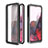 Funda Impermeable Bumper Silicona y Plastico Waterproof Carcasa 360 Grados W01 para Samsung Galaxy S20 FE (2022) 5G Negro