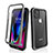 Funda Impermeable Bumper Silicona y Plastico Waterproof Carcasa 360 Grados W02 para Apple iPhone 11 Negro