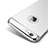 Funda Lujo A01 Marco de Aluminio para Apple iPhone 6S Plata