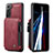 Funda Lujo Cuero Carcasa C01S para Samsung Galaxy S22 5G