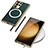 Funda Lujo Cuero Carcasa con Mag-Safe Magnetic AC1 para Samsung Galaxy S21 Ultra 5G