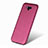 Funda Lujo Cuero Carcasa L01 para Huawei Honor Magic Rosa Roja