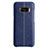 Funda Lujo Cuero Carcasa L01 para Samsung Galaxy S8 Azul