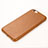 Funda Lujo Cuero Carcasa L02 para Apple iPhone 6 Marron