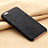 Funda Lujo Cuero Carcasa L02 para Apple iPhone 6 Plus Negro
