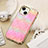 Funda Lujo Cuero Carcasa LD4 para Apple iPhone 14 Plus