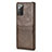 Funda Lujo Cuero Carcasa N02 para Samsung Galaxy Note 20 5G