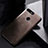 Funda Lujo Cuero Carcasa para Huawei Enjoy 8 Marron