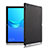 Funda Lujo Cuero Carcasa para Huawei MediaPad M5 10.8 Negro