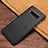 Funda Lujo Cuero Carcasa para Samsung Galaxy Note 8 Duos N950F Negro