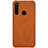 Funda Lujo Cuero Carcasa R01 para Xiaomi Redmi Note 8