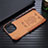 Funda Lujo Cuero Carcasa R02 para Apple iPhone 12