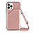 Funda Lujo Cuero Carcasa Y04B para Apple iPhone 13 Pro Max