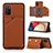 Funda Lujo Cuero Carcasa Y04B para Samsung Galaxy M02s