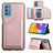Funda Lujo Cuero Carcasa Y04B para Samsung Galaxy M52 5G