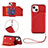 Funda Lujo Cuero Carcasa Y06B para Apple iPhone 13