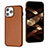 Funda Lujo Cuero Carcasa Y07B para Apple iPhone 13 Pro