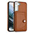 Funda Lujo Cuero Carcasa YB5 para Samsung Galaxy S22 5G