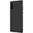 Funda Lujo Fibra de Carbon Carcasa Twill para Samsung Galaxy Note 10 Plus 5G Negro