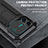 Funda Lujo Marco de Aluminio Carcasa 360 Grados RJ1 para Apple iPhone 14 Pro Max