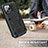 Funda Lujo Marco de Aluminio Carcasa 360 Grados RJ2 para Apple iPhone 14 Pro