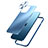 Funda Lujo Marco de Aluminio Carcasa M09 para Apple iPhone 13 Mini