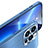 Funda Lujo Marco de Aluminio Carcasa M09 para Apple iPhone 13 Mini