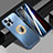 Funda Lujo Marco de Aluminio y Silicona Carcasa Bumper con Mag-Safe Magnetic JL1 para Apple iPhone 14 Pro Max
