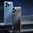 Funda Lujo Marco de Aluminio y Silicona Carcasa Bumper JL1 para Apple iPhone 13