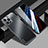 Funda Lujo Marco de Aluminio y Silicona Carcasa Bumper JL1 para Apple iPhone 14 Pro Max
