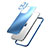 Funda Lujo Marco de Aluminio y Silicona Carcasa Bumper JL1 para Apple iPhone 14 Pro Max