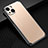 Funda Lujo Marco de Aluminio y Silicona Carcasa Bumper JL2 para Apple iPhone 13