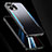 Funda Lujo Marco de Aluminio y Silicona Carcasa Bumper JL3 para Apple iPhone 14