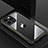 Funda Lujo Marco de Aluminio y Silicona Carcasa Bumper QC1 para Apple iPhone 13 Pro Max