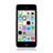 Funda Rigida Lujo Aluminio para Apple iPhone 5C Plata