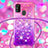 Funda Silicona Carcasa Goma Bling-Bling con Acollador Cordon Lanyard S01 para Samsung Galaxy M30s