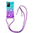 Funda Silicona Carcasa Goma Bling-Bling con Acollador Cordon Lanyard S01 para Samsung Galaxy Note 20 Ultra 5G