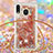 Funda Silicona Carcasa Goma Bling-Bling con Acollador Cordon Lanyard S03 para Samsung Galaxy M20