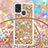 Funda Silicona Carcasa Goma Bling-Bling con Acollador Cordon Lanyard S03 para Samsung Galaxy M31