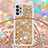 Funda Silicona Carcasa Goma Bling-Bling con Acollador Cordon Lanyard S03 para Samsung Galaxy M32 5G